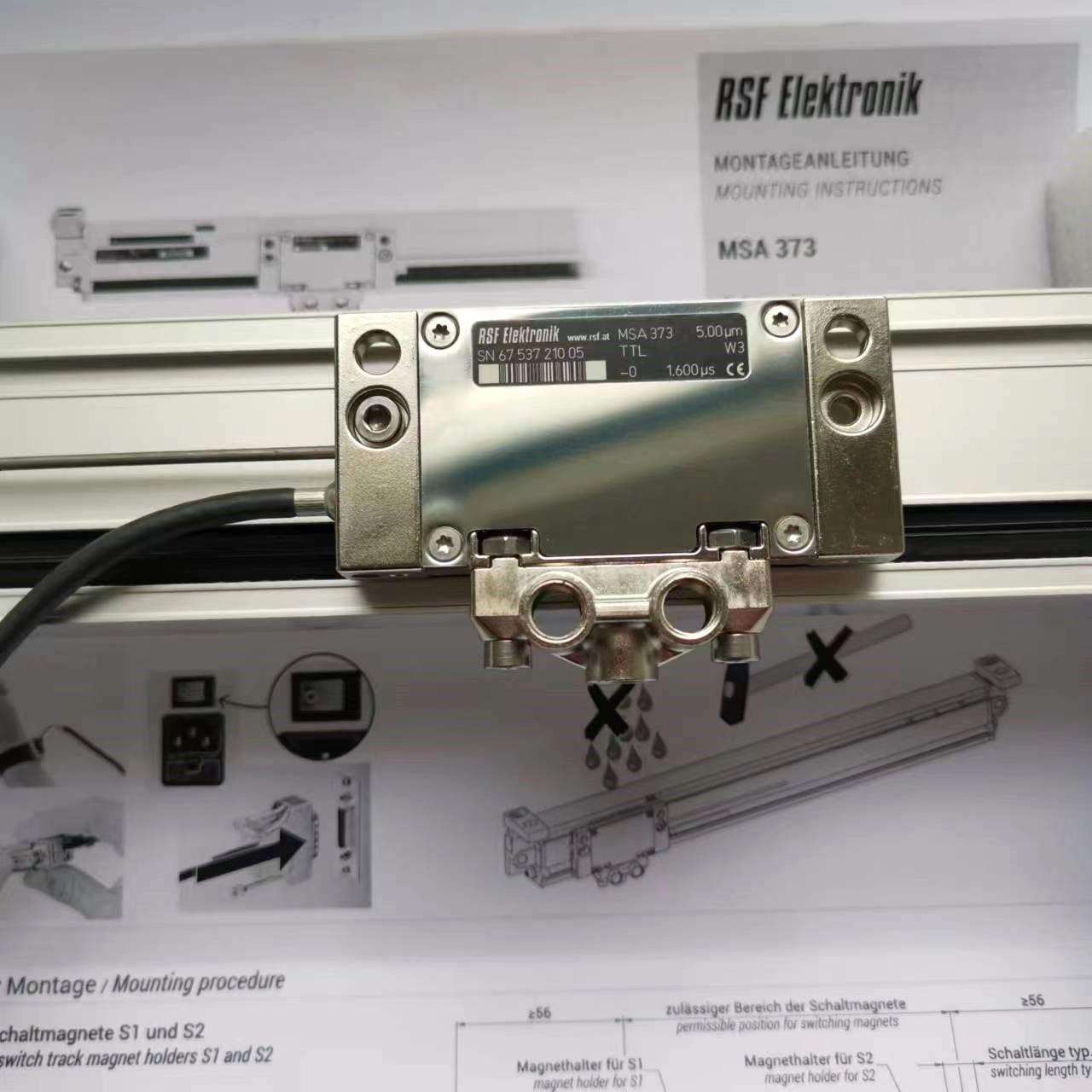 MSA373.651705V0.005UMTTL液压机弯机光栅尺湖南常德湖北