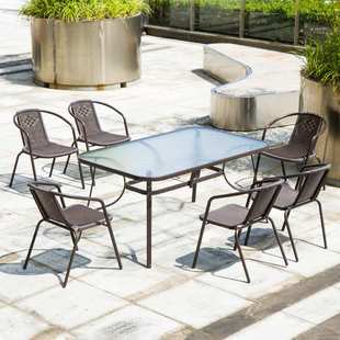 阳台玻璃桌户外庭院休闲餐桌防水折叠桌烧烤奶茶店咖啡厅外摆桌子