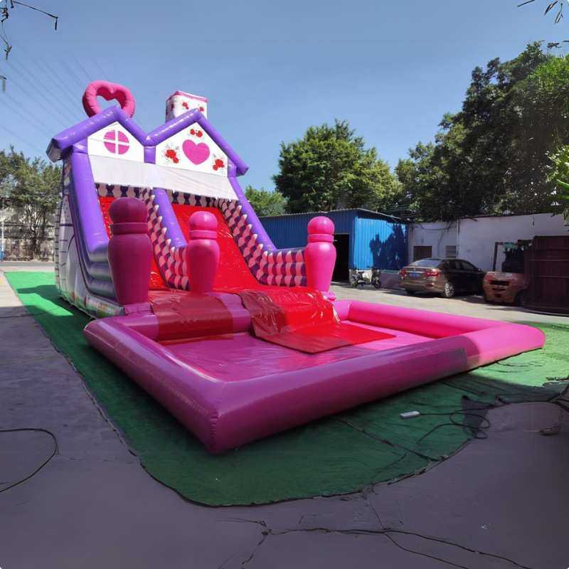 粉色城堡充气滑梯 公主主题儿童乐园 防摔耐磨游乐设备支持,玩具/童车/益智/积木/模型,其它,淘宝优惠券,粉丝福利购,淘宝优惠卷