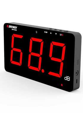 深达威SW525A壁挂式噪音计 监测仪大屏幕噪声仪 分贝仪环境分贝仪