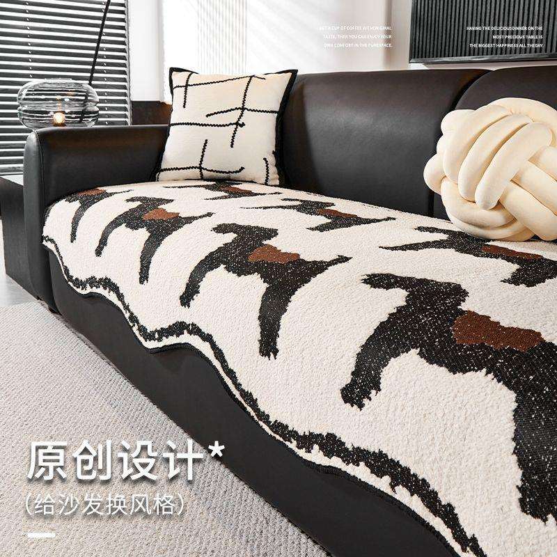 大黑牛沙发垫子四季通用不规则2024新款直排防滑异形坐赵之李