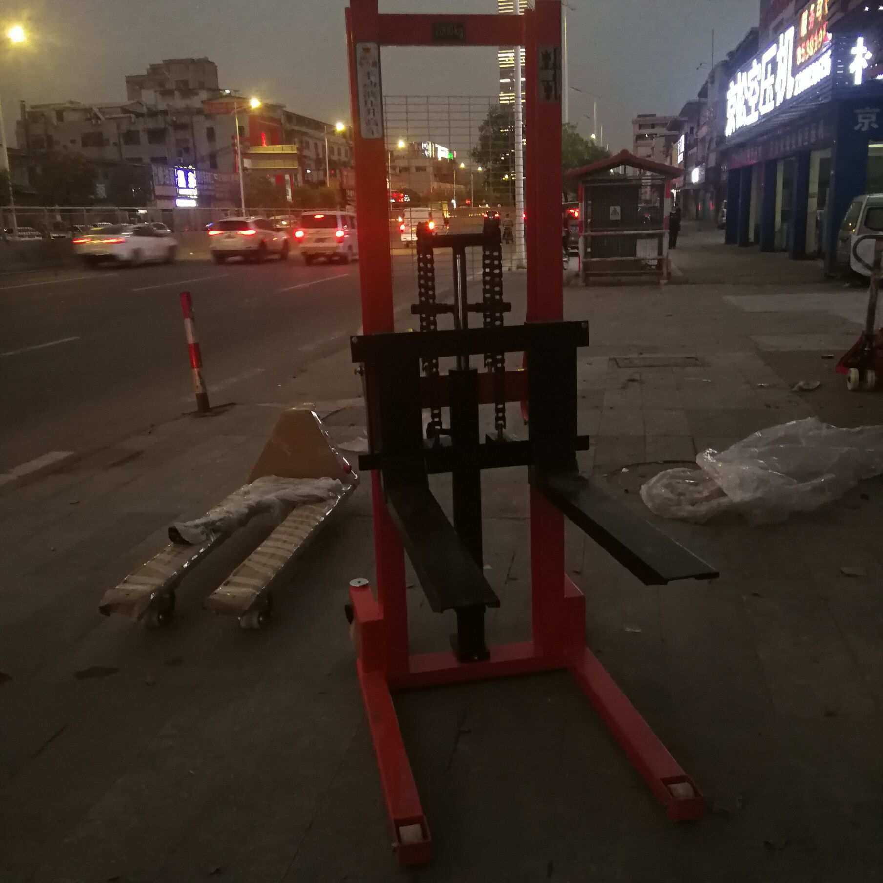 手动液压堆高车小型升降叉车1吨2吨3吨液压堆垛车库托盘堆高叉车,玩具/童车/益智/积木/模型,其它,淘宝优惠券,粉丝福利购,淘宝优惠卷