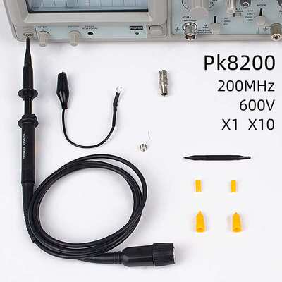 新讯友PK8200示波器探头200MHZ数字存储示波器探头 表笔10X衰减