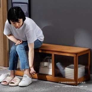 7T轻奢上开门飘窗储物柜卧室阳台矮柜子翻盖门长条榻榻米魔方地柜