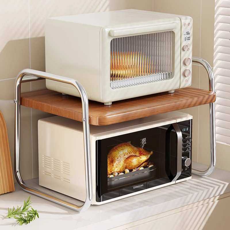 打印机置物架办公室桌面放复印机支架托架多功能家用桌上分层架子