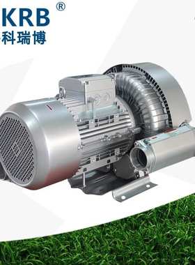 2PB820H47 11KW大功率高压风机 双极气环式真空泵 涡流鼓风机
