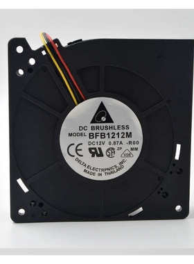 台达 DELTA 12CM BFB1212M 12V 0.87A 12032 涡轮散热风扇鼓风机