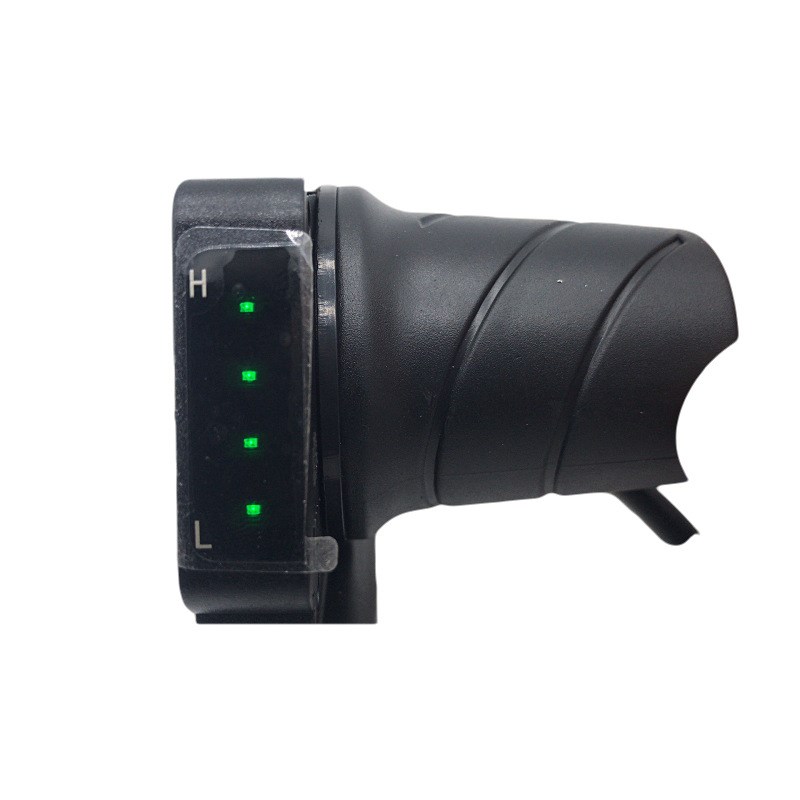 电动车转把48v带锁液晶屏电量显示转把K锂电调速转把改电动车油门