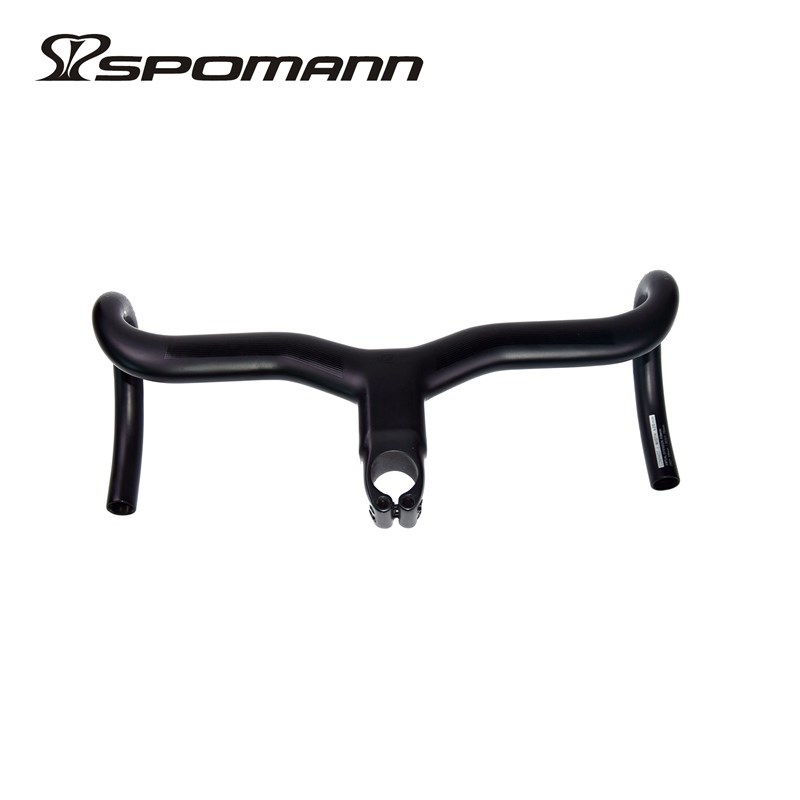 碳纤维一a体把公路自行车弯把跑车把隐藏式内走线公路把31.8/28.6