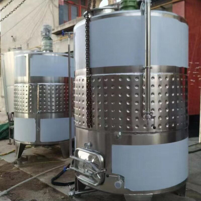 厂家专用发酵罐乳品饮料酒品发酵罐大容量立式卧式发酵罐酿酒设备