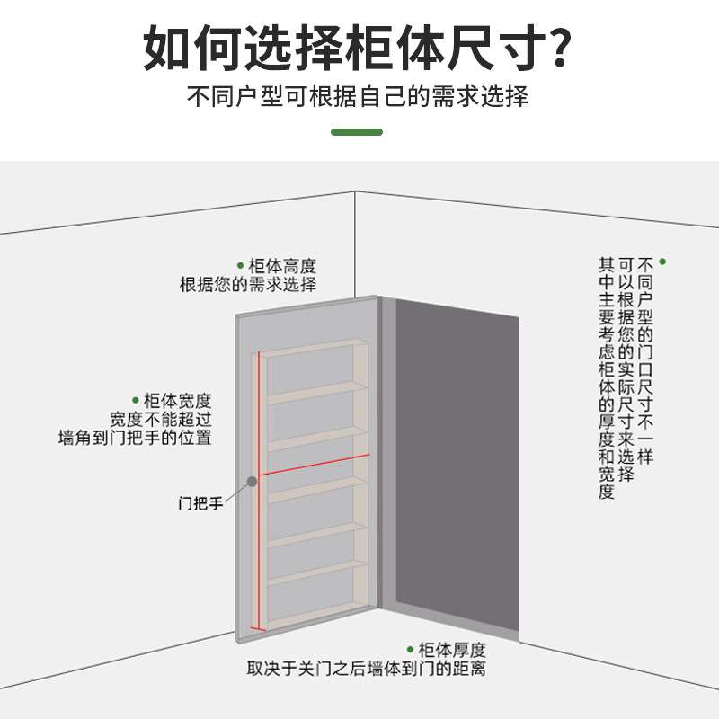 实木书架省空间绘本架墙上收纳柜门后置物架子壁挂式超薄儿童书柜