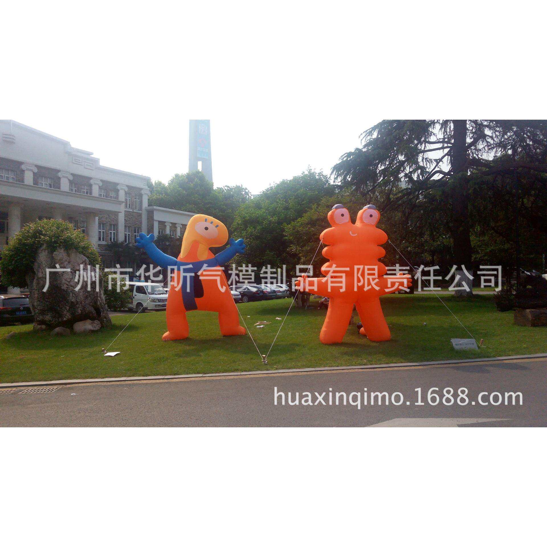 吉祥物充气卡通气模充气公仔商场广告宣传模型厂家