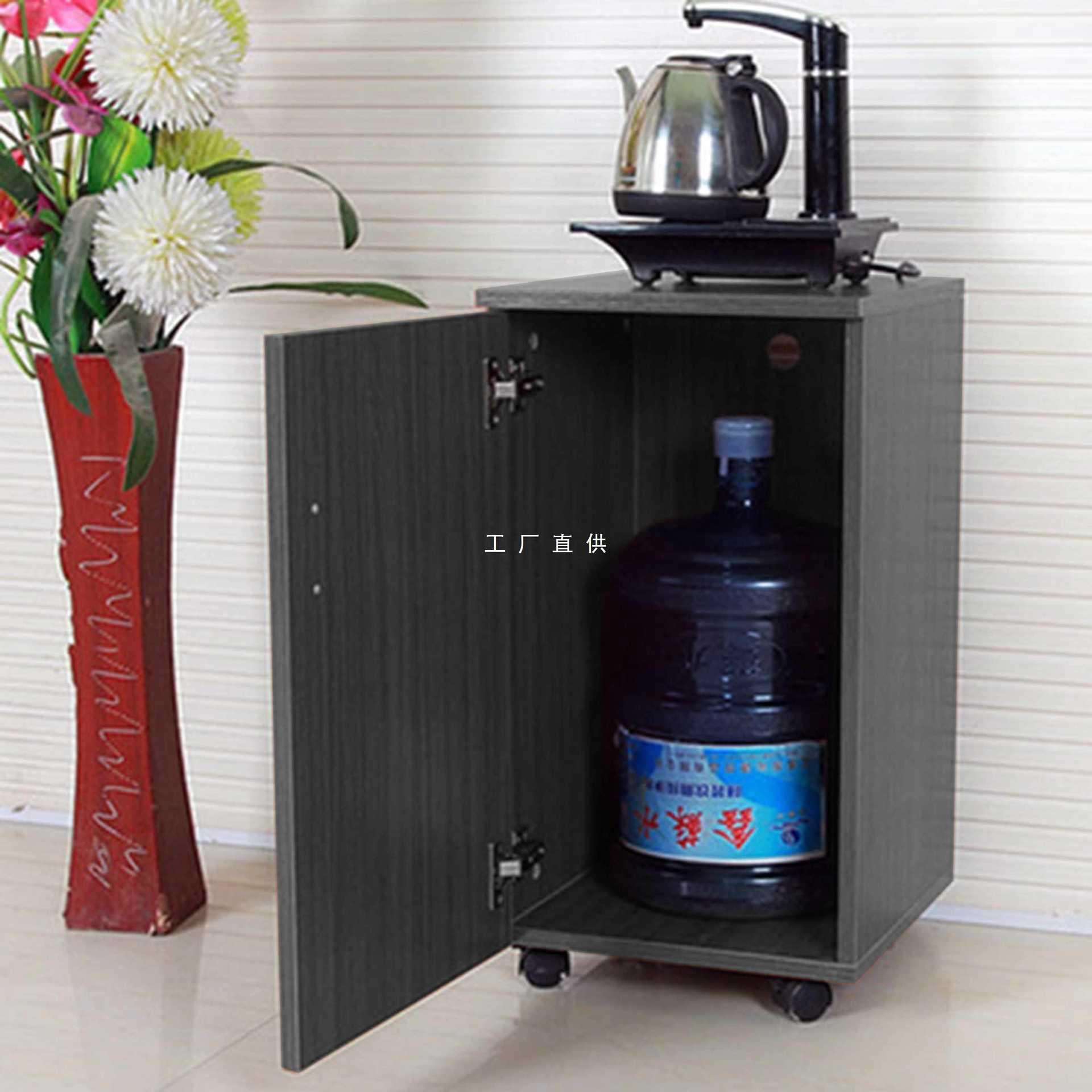 ft茶水柜办公室茶柜水壶柜纯净水桶柜上水器柜饮水机餐边柜打印机