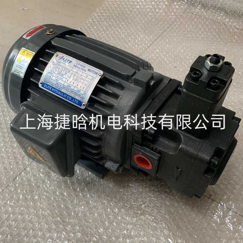 ELITE油泵电机组 3HP-4P 50T-23-FR-X VP-12-FA1 液压系统油泵
