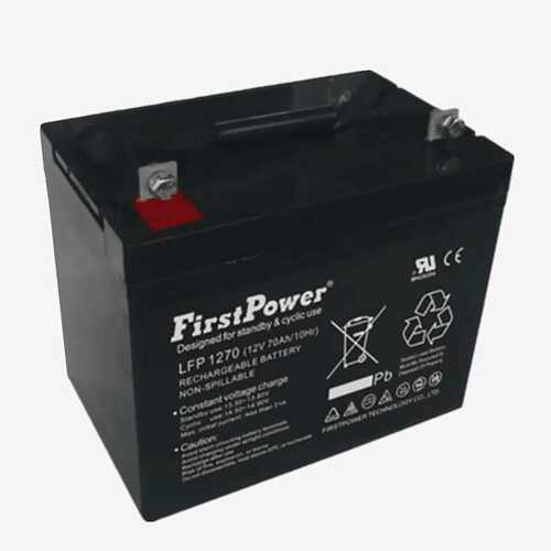 一电蓄电池LFP1270 12V70AH 紧急电源 变电站 紧急电源
