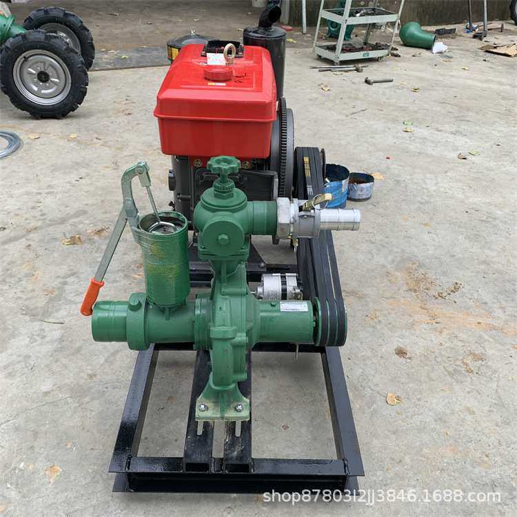 水稻灌溉抽水机 农用型大功率灌溉泵移动方便 高山高压喷灌泵