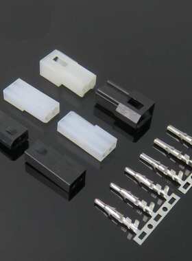 5500/5600胶壳 连接器3.7mm公母接插件 端子 空中1R-2P-3Y-4P黑色