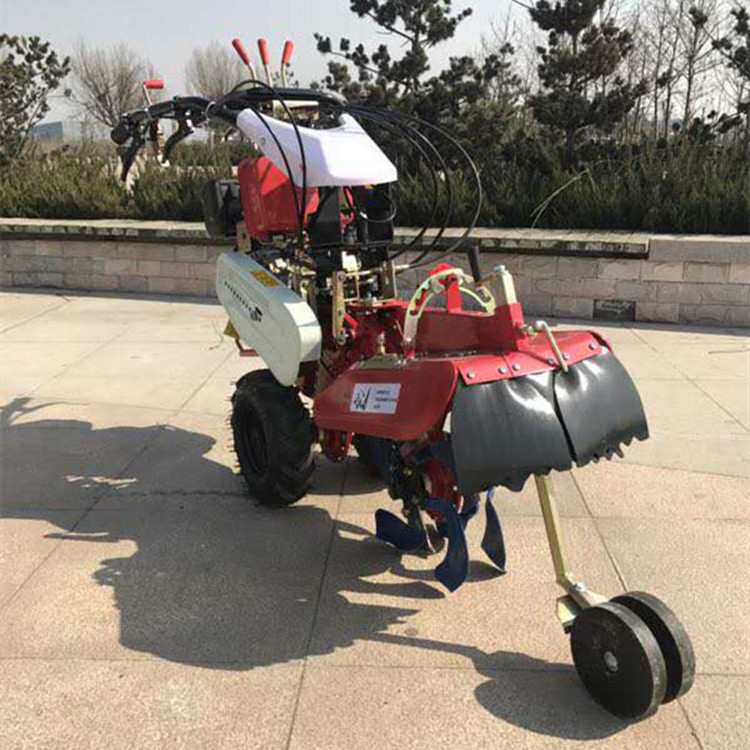 电启动手扶开沟机 柴油手扶大棚微耕机 硬地松土旋耕机