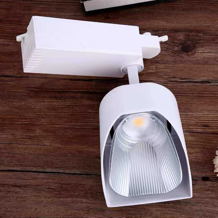 LED铲子灯 广角轨道灯 35W瓷砖展厅偏光洗墙窗帘店cob导轨