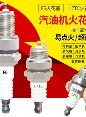 TC816火花塞FFFCL磨光机19火610汽油机水泵点7火配件F70嘴发电机T