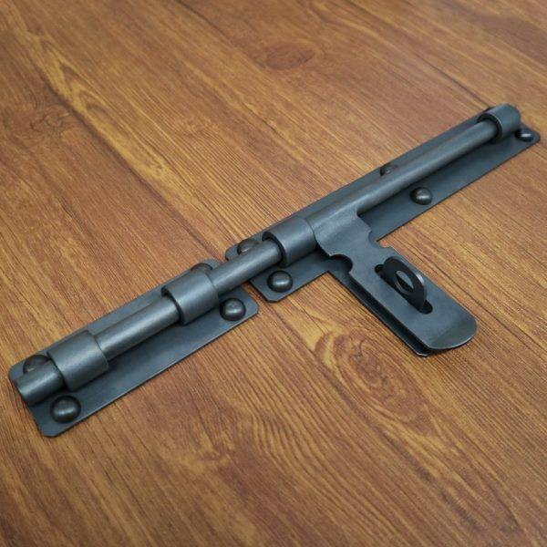 纯铜仿古门栓闩黄铜插锁户外木合金门花园复古全铜哑光炭黑色插销,基础建材,明插销,淘宝优惠券,粉丝福利购,淘宝优惠卷