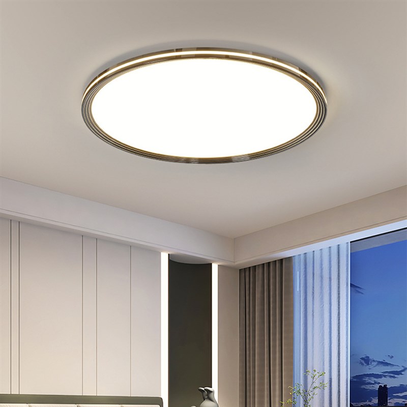 意式极简卧室吸顶灯n现代简约家用全光谱书房主卧灯高级感新款灯