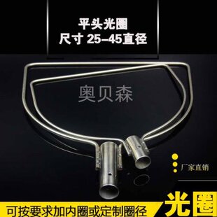 抄网兜圈抄鱼网三角捞鱼网锦锂平方头儿童头实心不锈钢小边