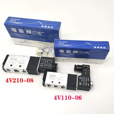 22024V气动0v电磁阀V11电阀0013气6/阀/电阀4-磁 控制120