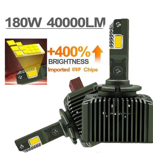 跨境热销四铜管LED汽车大灯55Wd1s D3SD2SD4S大灯d5s直插式D8Sled