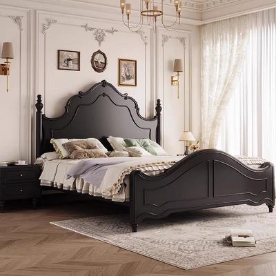 美式实木床安娜床法式复古1.8米双人大床现代简约1.5米主卧储物床