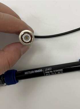 在线pH电极BNCLE407/LE409便携塑壳/玻璃复合ph值传感器探头数显