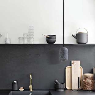 星球小吊灯创意个性餐厅吧台水泥北欧现代简约网红单头卧室床头灯