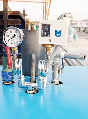 山东建桥48KW全自动小型电加热蒸汽锅炉立式环保电热蒸汽发生器