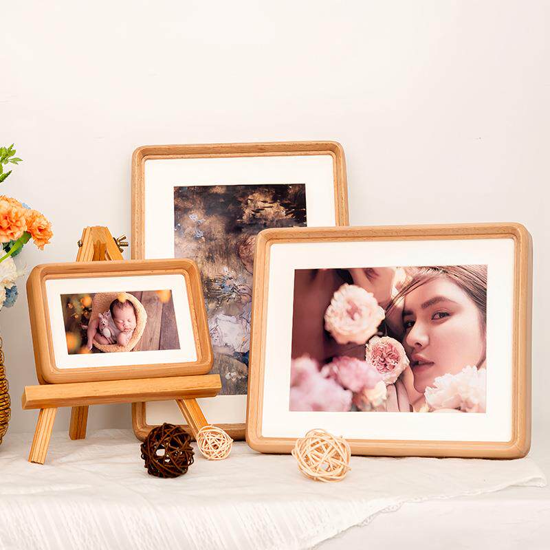 实木相框中式书法相框装饰画裱画框5寸6洗餐具灯具材质优衡多