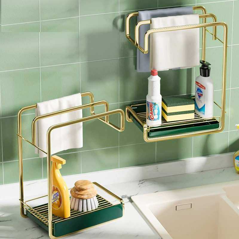 抹布架子厨房用品家用大全沥水收纳毛巾洗碗水槽壁挂置物各种神器,3C数码配件,USB灯,淘宝优惠券,粉丝福利购,淘宝优惠卷