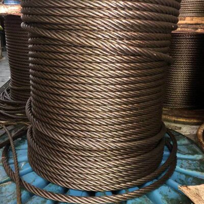 江苏巨力起重钢丝绳/带油钢丝绳/光面钢丝绳24mm/油钢丝绳/吊麻绳