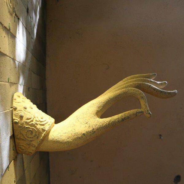 中国风挂饰玄关壁饰挂件佛手 走廊门头手手复古禅意左右中式招财