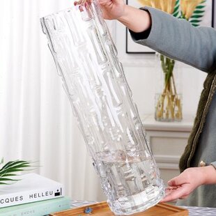 富贵竹专用花盆水竹富贵竹花瓶龟背竹水培花瓶水养富贵竹瓶特大号