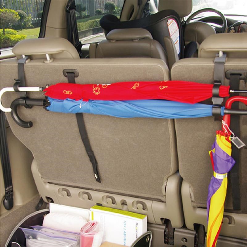 汽车雨伞架后备箱雨伞挂钩车载雨伞E收纳 车内挂钩椅背挂钩置物架