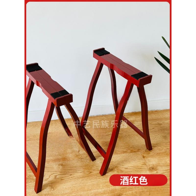 古筝支架实木通用手提A型脚架子加粗便携折叠立式筝架琴架腿