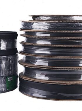 热缩管/燃ER热缩套管黑色超薄 O环Ф质热缩管超薄保卤 阻无 8W优