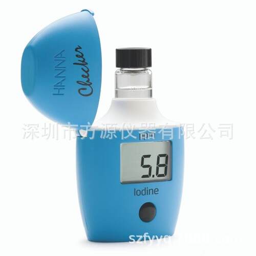 哈纳彩蛋机手持式光度碘离子比色计HI718测试范围0.0-12.5mg/L