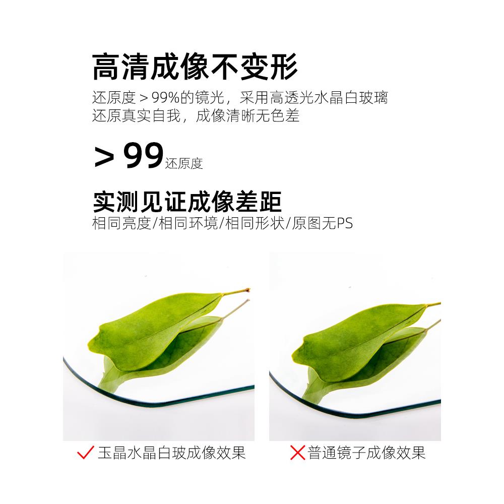 镜子全身穿衣镜贴墙自粘拼接镜子学生宿舍墙镜家用衣柜粘贴试衣镜