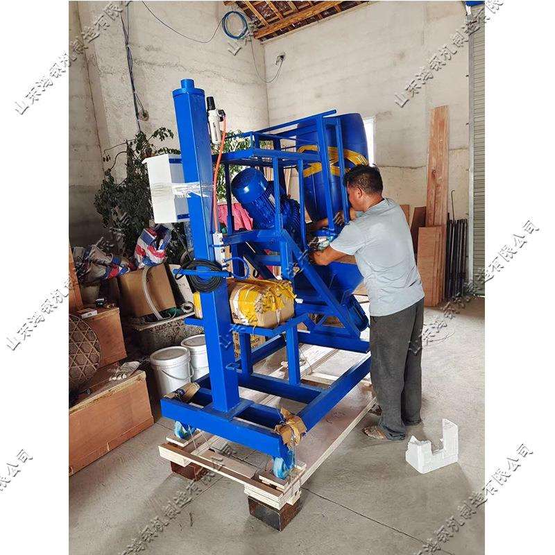 L-Y80型GRC玻璃纤维丝喷涂窗套砂浆喷射机建筑工程水泥喷浆设备
