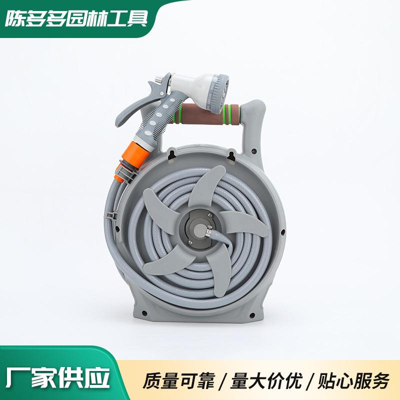 简易手提式家用洗车水管车外用便携式水管收纳车洗车浇花工具