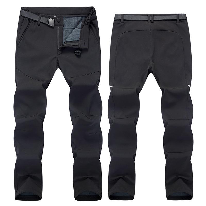 冬季加厚冲锋裤工作服裤子防静电耐磨棉裤防寒加绒保暖劳保裤防水