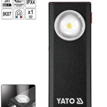 易尔拓YATO原装背夹式锂电工作灯户外应急维修灯YT-08556