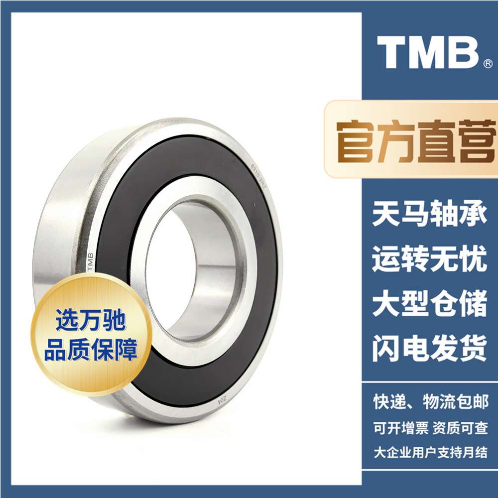 TMB/天马轴承6018-2RS 2RZ高速电机长寿命低噪深沟球轴承通用轴承