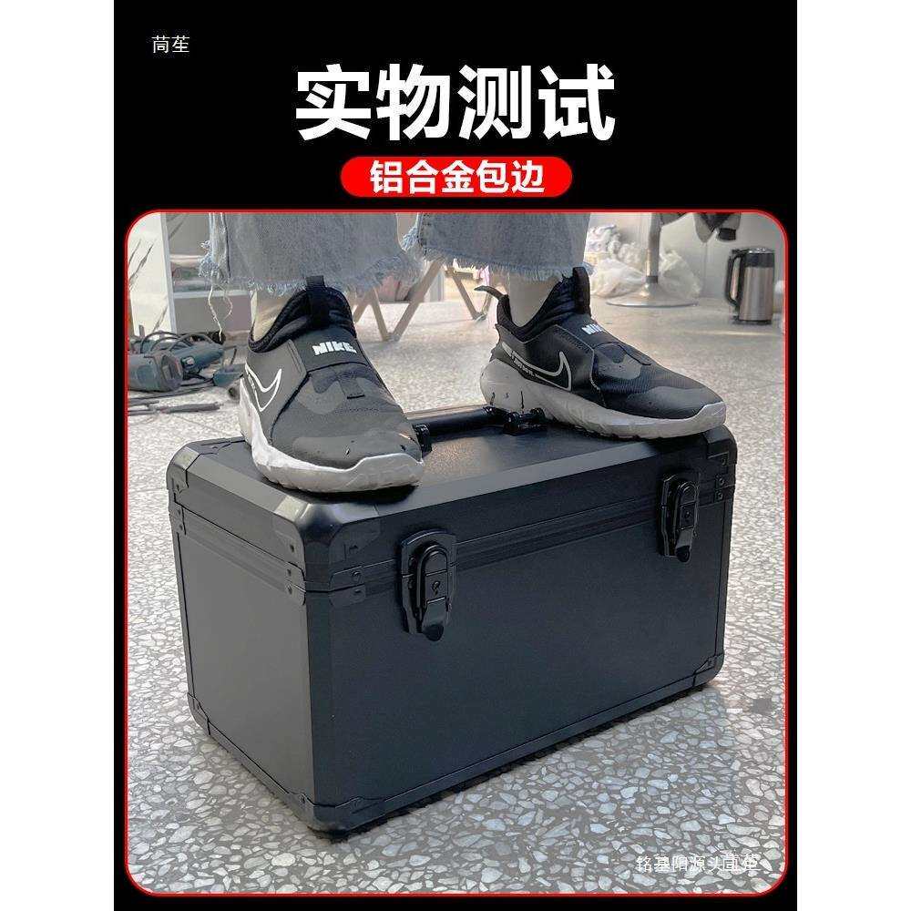 汽车贴膜施工工具箱塑钢工具箱手提内置可移动隔板道具箱收纳