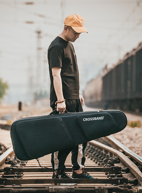 个性便携电吉他包琴包 双肩背子弹头加厚电贝斯包Q静音吉他包stlp